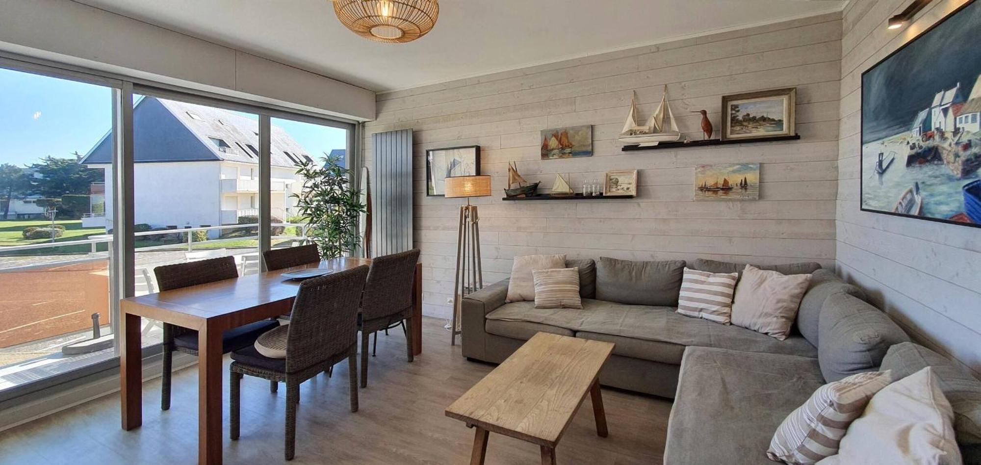 Ker Mamette Bel Appartement En Bord De Mer Киберон Экстерьер фото